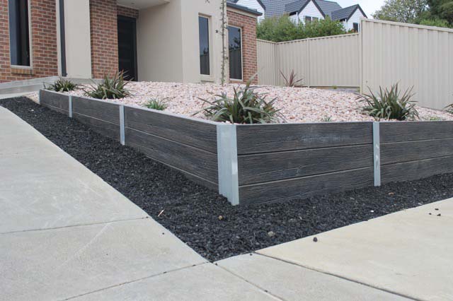 Retaining Wall Concrete Sleepers - Sleeper Hut Brisbane